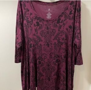 Torrid Beauty & The Beast Themed Tunic - Size 2x (Fits Like 18/20)